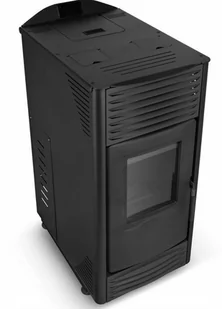 Piec kominek kocioł na pellet 4,3-14,3kW z płaszczem wodnym 2,4-12,2kW (kolor: czarny) - spełnia anty-smogowy EkoProjekt 99681706 - Piece wolnostojące - miniaturka - grafika 6