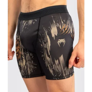Venum Spodenki Kompresyjne Vale Tudo Tiger Shorts Black - Spodnie sportowe męskie - miniaturka - grafika 1