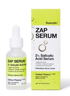 Carbon Theory Supacylic Zap Serum na Niedoskonałości 30ml - Serum do twarzy - miniaturka - grafika 1