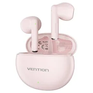 Słuchawki - Vention NBKW0 Earbuds Elf E06 różowe - miniaturka - grafika 1