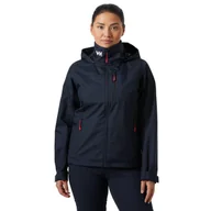Kurtki damskie - Damska kurtka żeglarska Helly Hansen Crew Hooded Jacket 2.0 navy - M - miniaturka - grafika 1