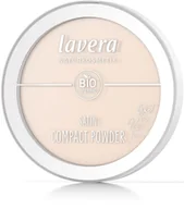 Pudry do twarzy - Lavera Satin Compact Powder 9,5 g - puder do twarzy Light 01 - miniaturka - grafika 1