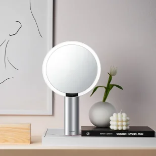 AMIRO Białe Lusterko kosmetyczne z podświetleniem LED AML009N - Lusterka do makijażu - miniaturka - grafika 11
