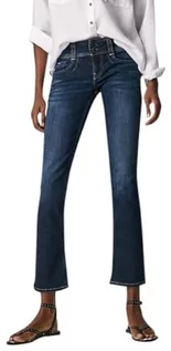 Spodnie damskie - Pepe Jeans Gen Straight Jeansy Damskie, Niebieskie, 30W x 30L - grafika 1