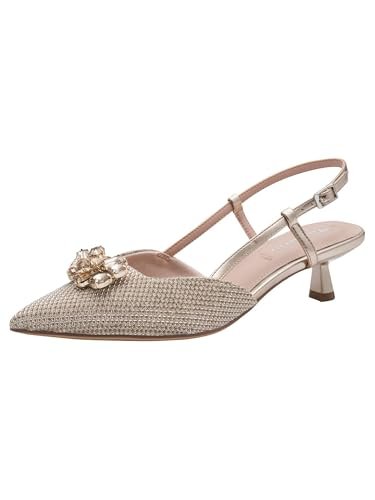 Tamaris Damskie czółenka Sling 1-29512-46, Pearl Glam, 38 EU