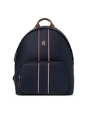 Plecaki - Tommy Hilfiger Plecak Popette Dome AW0AW17651 Granatowy - miniaturka - grafika 1
