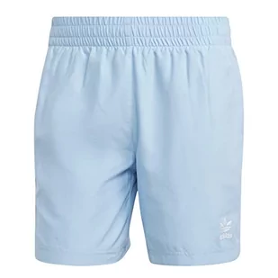 adidas, Originals Essentials, kostium kąpielowy, przezroczysty niebieski/biały, L, męski - Kąpielówki męskie - miniaturka - grafika 1