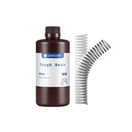 Filamenty i akcesoria do drukarek 3D - żywica do drukarek 3D, elastyczny materiał, wysoka wytrzymałość, 1 kg biały - miniaturka - grafika 1