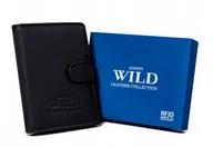 Portfele - Duży, skórzany portfel męski w orientacji pionowej - Always Wild - miniaturka - grafika 1