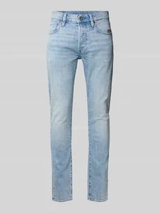 Jeansy o kroju slim fit z 5 kieszeniami - Spodnie męskie - miniaturka - grafika 1
