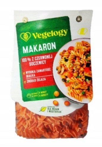 LEWIATAN MAKARON CZERW SOC VEGELOGY 250G