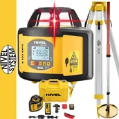 Sprzęt geodezyjny - Niwelator laserowy NL540 Nivel System + Detektor RD700 + Statyw aluminiowy SJJ1 + Łata laserowa LS-24 + Podstawka pod łatę LSP-30 - miniaturka - grafika 1