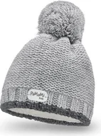 Czapki dla dzieci - Pamami Czapka dziecięca Guissét jasnoszary Jeden rozmiar - miniaturka - grafika 1