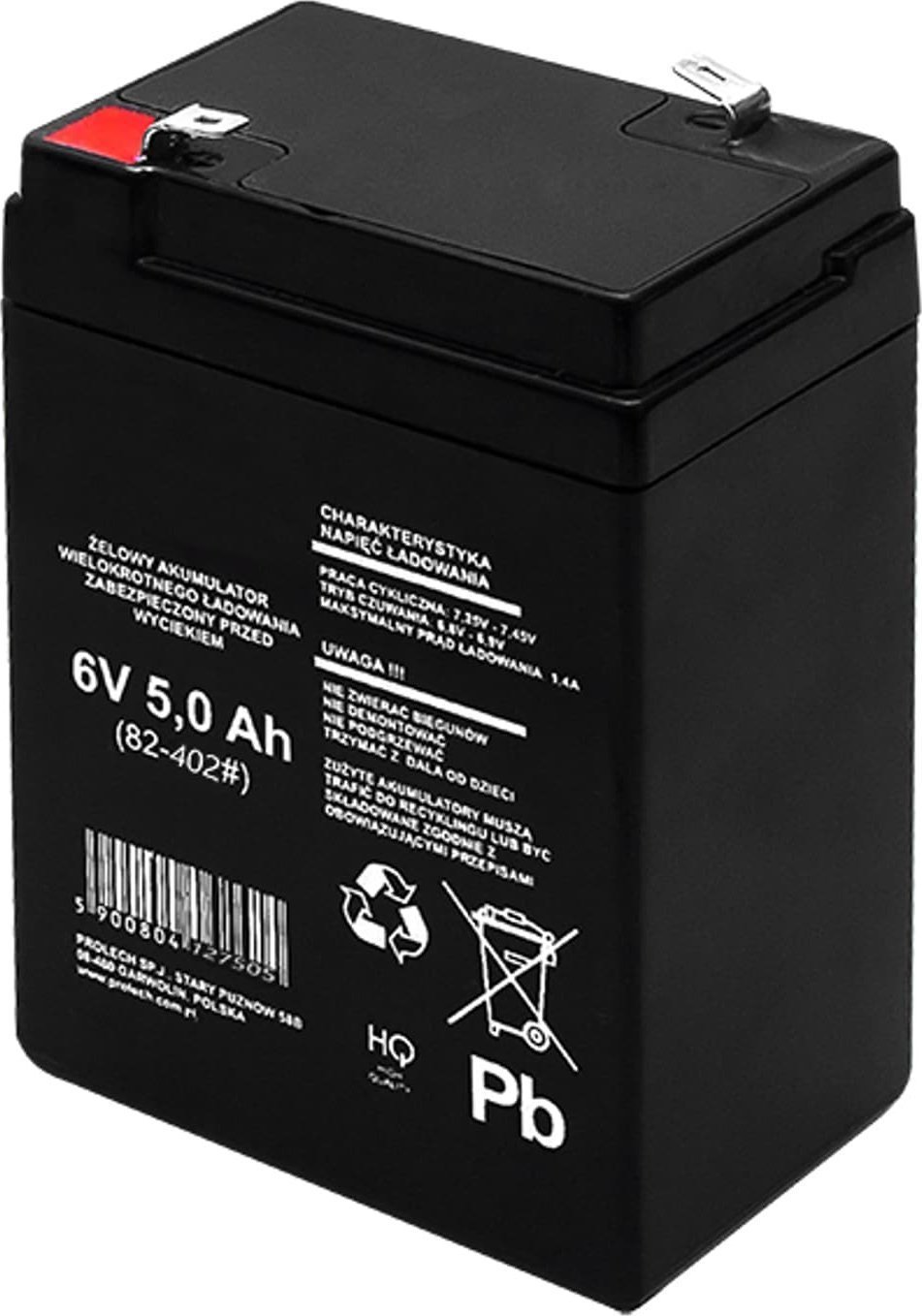 Blow 82-402# Akumulator żelowy 6v 5ah bluetec