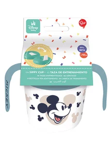 Disney Mickey Mouse Bidon "Mickey Mouse" w kolorze niebieskim - 250 ml - Sztućce dla dzieci - miniaturka - grafika 1