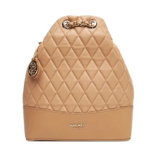 Plecak Nine West CEO-KANSAS-JH5824-NW Beżowy - Torebki damskie - miniaturka - grafika 1