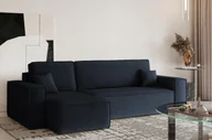 Narożniki - Sofa w kształcie L BEST narożnik tkanina Neve ciemnoniebieski lewy - miniaturka - grafika 1