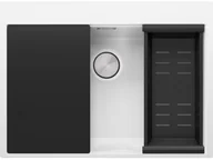 Zlewozmywaki - Primagran.pl Zlewozmywak kuchenny granitowy jednokomorowy bez ociekacza z dużą komorą XXL Oslo 70 Top MOOKW-X0#N+ACOL02-KC$G+ADC002-KC$G - miniaturka - grafika 1