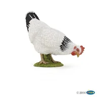 Figurki dla dzieci - PAPO Kura biała dziobiąca - miniaturka - grafika 1