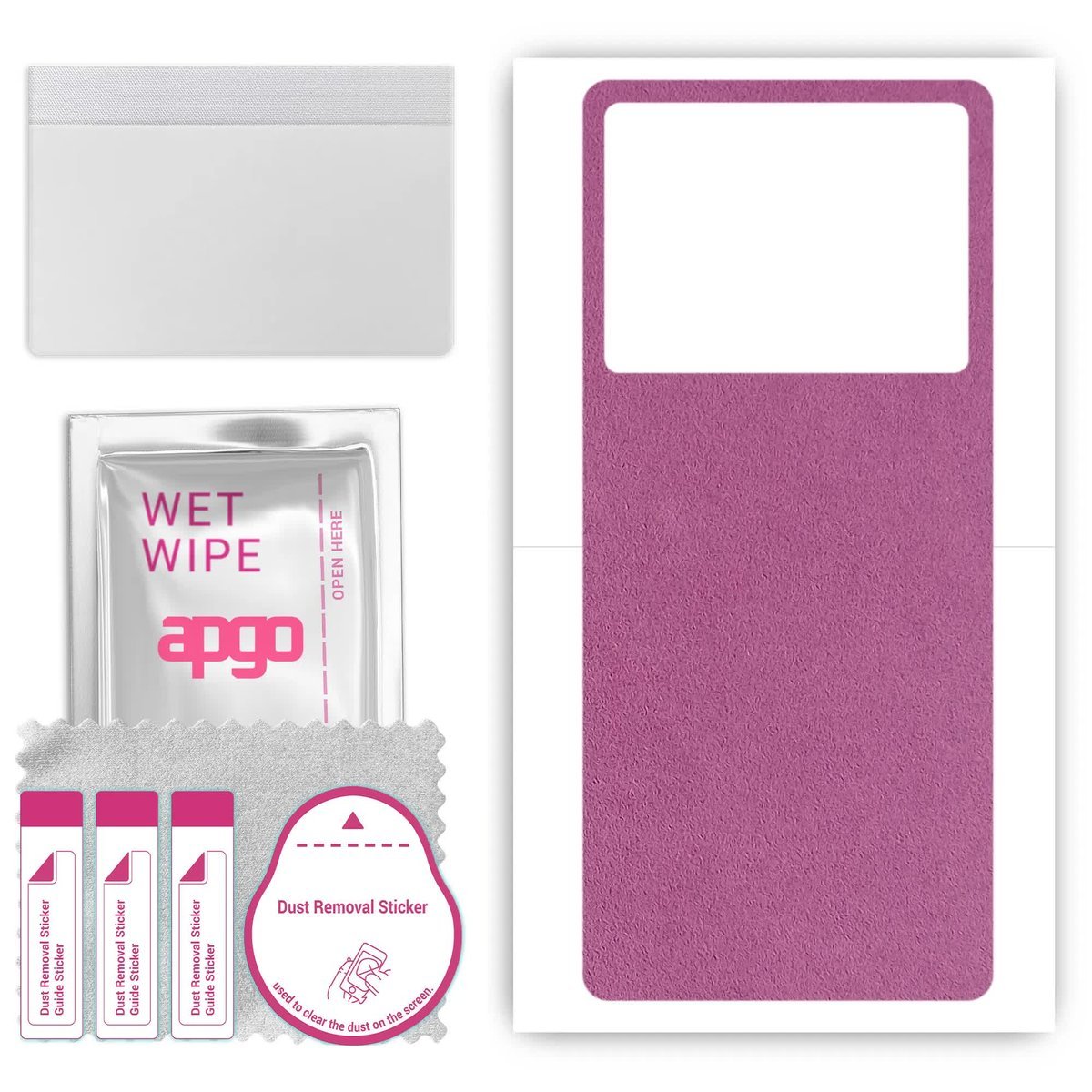 Folia naklejka skórka strukturalna na TYŁ Zamsz do Infinix Note 12 Pro 4G - Zamsz Fioletowy - apgo SKINS