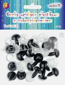 Prace ręczne dla dzieci - OCZKA WCISKANE PLASTIKOWE 20SZT. MT-3584 ALIGA - miniaturka - grafika 1