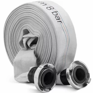 Wąż parciany płaski strażacki do wody ze złączem storz 2'' 52 mm 8-24 bar 30 m - Akcesoria i części AGD - miniaturka - grafika 1