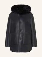 Płaszcze damskie - Arma Płaszcz Dwustronny Ambra blau - miniaturka - grafika 1