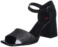 Sandały damskie - HÖGL Sandały damskie Miranda, czarne, rozmiar 35 EU, czarny, 35 EU X-Weit - miniaturka - grafika 1