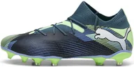 Piłka nożna - Puma Future 7 Match FG/AG buty piłkarskie unisex grey skies white fizzy apple Gr 39 - miniaturka - grafika 1