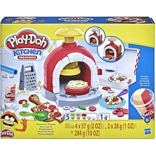 Hasbro Play-Doh Kitchen Creations Pizza Oven Playset F43735L00 - Masy plastyczne - miniaturka - grafika 1