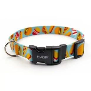 Obroża dla Psa Doggy Foodie Regulowana szeroka na 2,5 cm dla średnich i większych psów-XXL 38-52 cm - Obroże dla psów - miniaturka - grafika 1