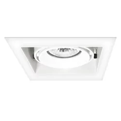 Light Prestige Merano 1 podtynkowa z ramką LP-2790/1RS WH frame - Oświetlenie warsztatowe - miniaturka - grafika 2