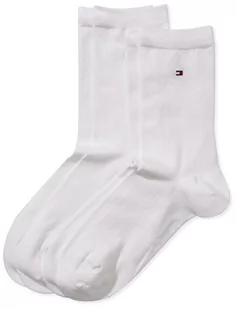 Tommy Hilfiger Skarpety damskie na co dzień (2 sztuki), Biały (300 biały) - Skarpetki damskie - miniaturka - grafika 1