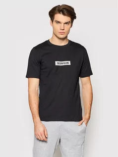 Koszulki męskie - Calvin Klein Performance T-Shirt 00GMS1K142 Czarny Regular Fit - grafika 1