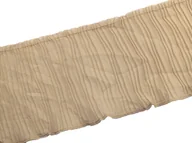Pasmanteria - kufer-pasmanteria.pl Taśma elastyczna plisowana żorżeta 12 cm ( 1 mb ) Beż 6A6C-51427_20220331193023 - miniaturka - grafika 1
