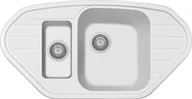Zlewozmywaki - Zlew PLADOS CORTINA MLECZNY (white 58) (SP098158) - miniaturka - grafika 1