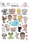 Zabawki kreatywne - Tatuaże zmywalne dla dzieci Słodkie zwierzaki XXL - miniaturka - grafika 1
