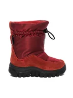 Botki damskie - Naturino Botki zimowe "Verna" w kolorze czerwonym - miniaturka - grafika 1