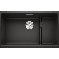 Zlewozmywaki - Blanco Komora SUBLINE 700-U Level Czarny InFino 526004 - miniaturka - grafika 1