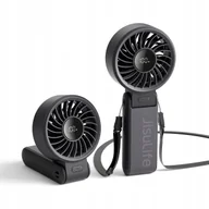 Gadżety USB - Mini wentylator Jisulife Handheld Fan Life7 3600mAh przenośny wiatraczek USB - czarny - miniaturka - grafika 1