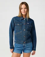 Kurtki damskie - Wrangler Heritage Jacket Golden Blue 112362331 M - miniaturka - grafika 1