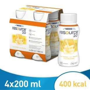 Resource 2.0 wanilia w czteropaku (4x) 4 x 200 ml - Żywienie medyczne - miniaturka - grafika 4