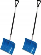 Łopaty i widły - ALPIN 2x Łopata do śniegu 2 Zgarniacz alutube do odśnieżania - miniaturka - grafika 1