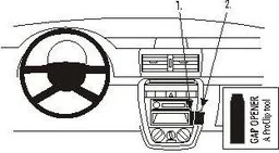ProClip do Volkswagen Fox 05-11 - Uchwyty samochodowe do telefonów - miniaturka - grafika 1