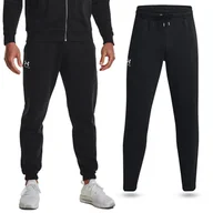 Spodnie sportowe męskie - Spodnie dresowe męskie UNDER ARMOUR Essential Fleece joggery - miniaturka - grafika 1
