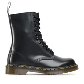 Glany męskie - Glany Dr. Martens 1490 Smooth 11857001 Czarny - miniaturka - grafika 1
