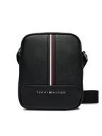 Nerki - Tommy Hilfiger Saszetka Th Central Mini Reporter AM0AM11837 Czarny - miniaturka - grafika 1