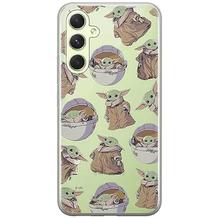 ERT GROUP etui na telefon Samsung A54 5G, case oryginalny i oficjalnie licencjonowany przez Star Wars, wzór Baby Yoda 028, optymalnie dopasowane, plecki z TPU częściowo przeźroczyste - Etui i futerały do telefonów - miniaturka - grafika 1