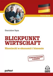 Blickpunkt Wirtschaft. Niemiecki w ekonomii i biznesie Klucz do ćwiczeń w środku - Książki do nauki języka niemieckiego - miniaturka - grafika 1