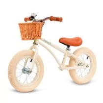 Rowerek biegowy CLASSY Cream kidwell z koszyczkiem - Rowerki biegowe - miniaturka - grafika 1